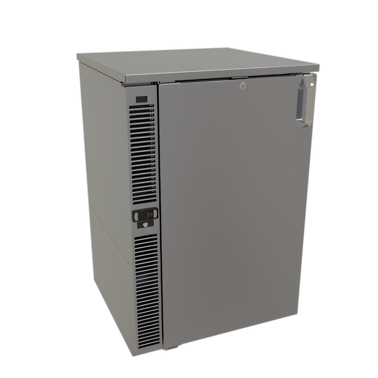 Product image #1 for Glastender F1SB24 Side-Serviced Glass Froster, One Zone, 24 Inch Wide, Self-Contained R290