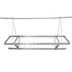 Thumbnail image #2 for 60-Inch Ceiling-Hung Triple-Bar Stainless Steel Pot Rack with 18 Double Hooks
