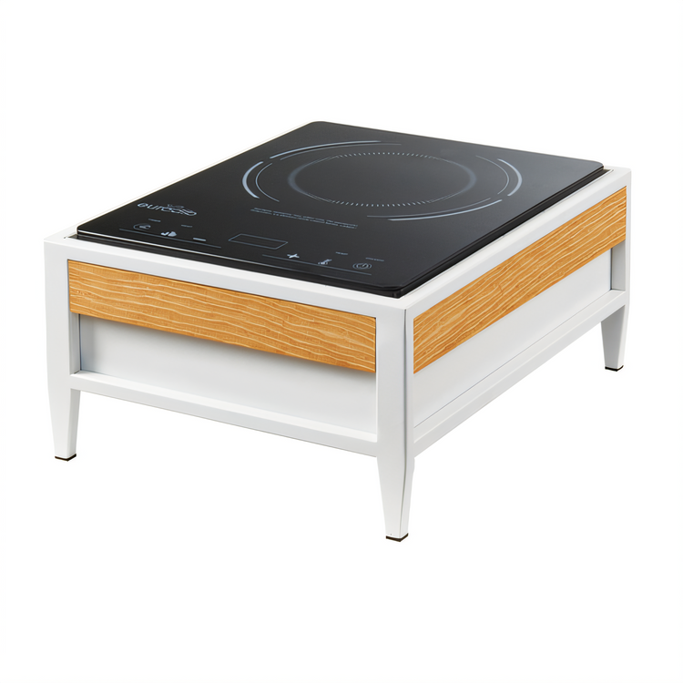 Product image #1 for Monterey Rectangular Single-Burner Glass-Top Induction Cooktop, 1800W, 120V