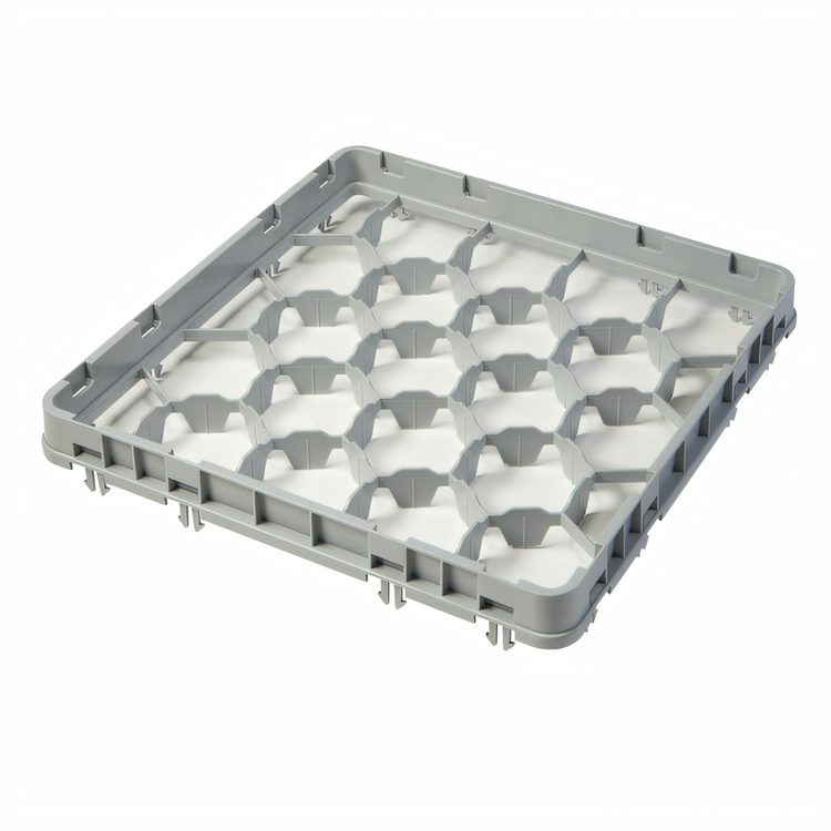 Product image #2 for Cambro Camrack Full-Size 20-Compartment Half Drop Dishwasher Rack Extender