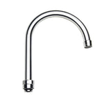 Thumbnail image #1 for Krowne Royal Series 21-428L Low-Lead Compliant Gooseneck Faucet Spout, 6"W x 8-1/2"H, with Adapter