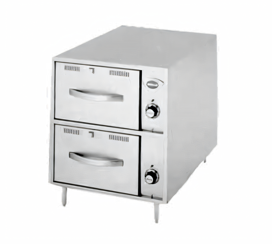 Product image #1 for Wells RWN-2 Freestanding Narrow 2-Drawer Warming Drawer Unit