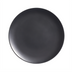 Thumbnail image #1 for American Metalcraft 11-1/2 Inch Matte Black Round Melamine Coupe Plate