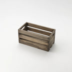Thumbnail image #1 for American Metalcraft WTV12 Vintage Wood 1/3-Size Rectangular Serving Crate, 12-1/4"L x 6-1/4"W x 6"H Case of 4
