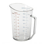 Thumbnail image #1 for Cambro Camwear® 200MCCW135 2 Qt Clear Polycarbonate Measuring Cup with Molded Handle Case of 12