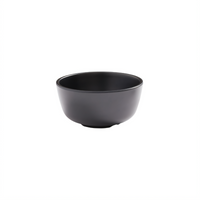 American Metalcraft Black Matte Melamine 10 oz Round Bouillon Cup