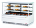 Thumbnail image #1 for Turbo Air 72-1/2-Inch Full-Service Countertop Pastry Display Case with Straight Front Glass and Sliding Rear Doors