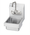 Thumbnail image #1 for Krowne MiniMax 9-Inch Wall-Mounted Hand Sink with Battery-Operated Electronic Sensor Faucet