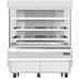 Thumbnail image #1 for Everest Refrigeration EOMV-60-W-28-S Vertical Open Display Merchandiser, 60-Inch, White, 15.4 Cu. Ft.