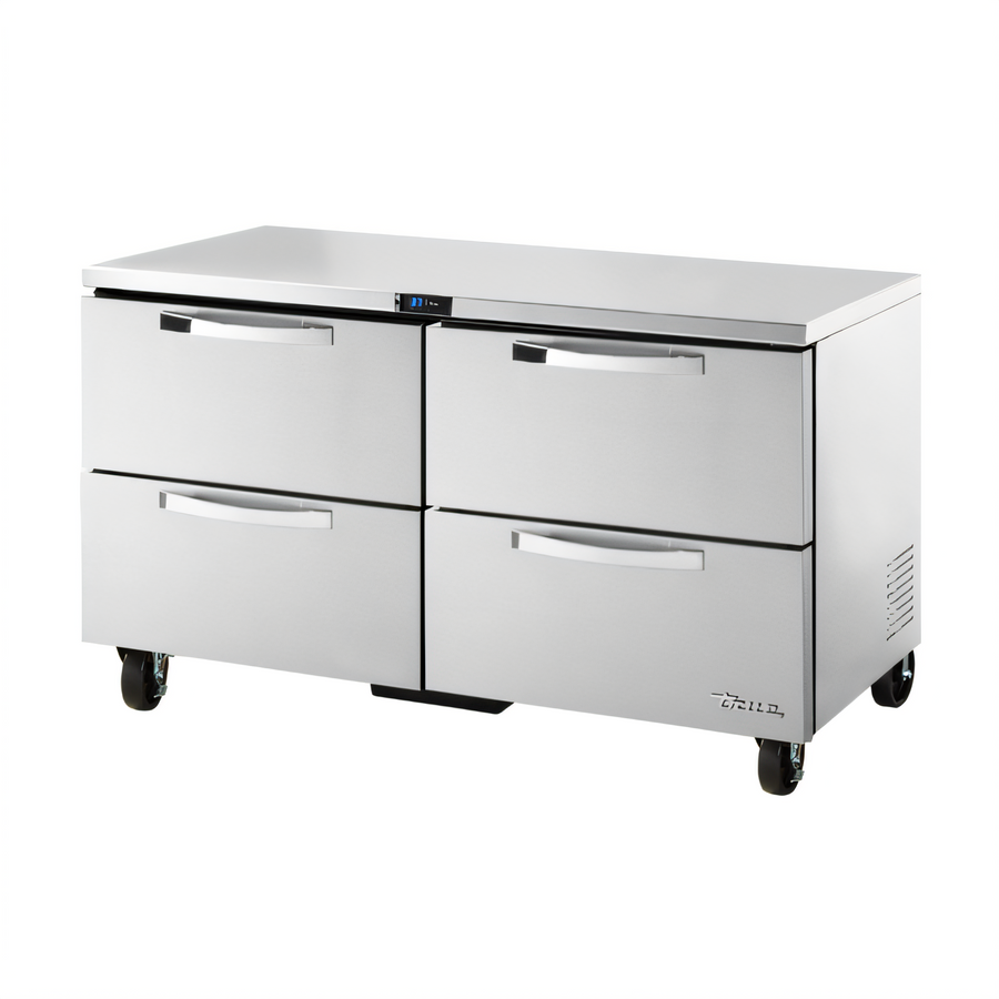 Product image #1 for True SPEC Series 60-Inch 2-Section Four-Drawer Undercounter Refrigerator with Stainless Steel Top