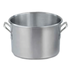 Thumbnail image #1 for Vollrath Wear-Ever® 4332 14-Quart Rolled-Edge Aluminum Sauce Pot with Welded Handles, Without Lid Case of 2