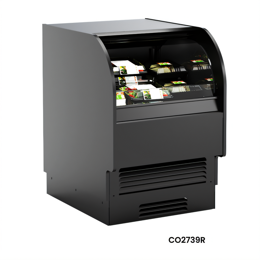 Product image #1 for Structural Concepts Oasis® Self-Service Refrigerated Open-Air Screen Case, 27-1/2 Inch W x 34-1/4 Inch D x 39-3/8 Inch H, Self-Contained Refrigeration