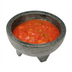 Thumbnail image #1 for Winco Molcajete Salsa Bowl, 10 oz., Black Polypropylene, 4-Piece Pack