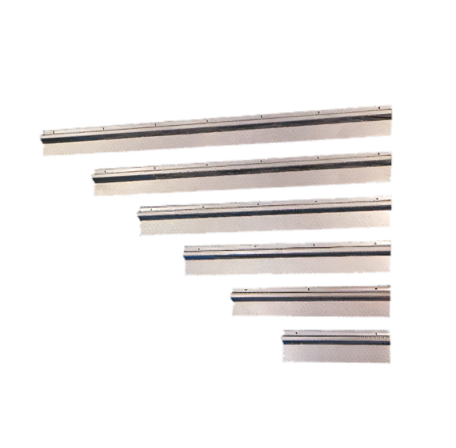 Product image #1 for American Metalcraft 36-Inch Stainless Steel Ticket Rack with Marble Groove and Plastic End Caps