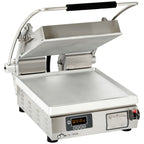 Thumbnail image #1 for Star (Middleby) Pro-Max 2.0 PST14E Commercial Countertop Panini Press, Smooth Aluminum Plates, Electronic Controls, 14.5" x 14.2" Surface