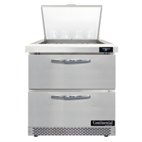 Continental Refrigerator D32N12M-FB-D Designer Line Mighty Top 32
