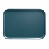 Thumbnail image #1 for Cambro Camtray Rectangular High-Impact Fiberglass Cafeteria Tray, 12-5/8 x 17-3/4 x 11/16 Inches, Slate Blue