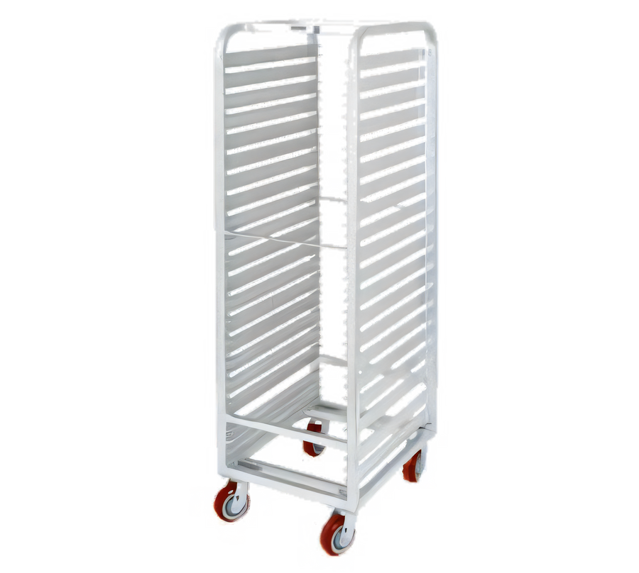 Product image #1 for Heavy-Duty Aluminum Channel Slide Bun Pan Rack, End Load, 39-Pan Capacity