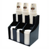 Thumbnail image #1 for Winco 2-Tier Cup & Lid Organizer, Black ABS Plastic
