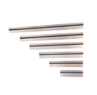 American Metalcraft 48-Inch Stainless Steel Ticket Rack Check Minder with Marble Groove and Plastic End Caps