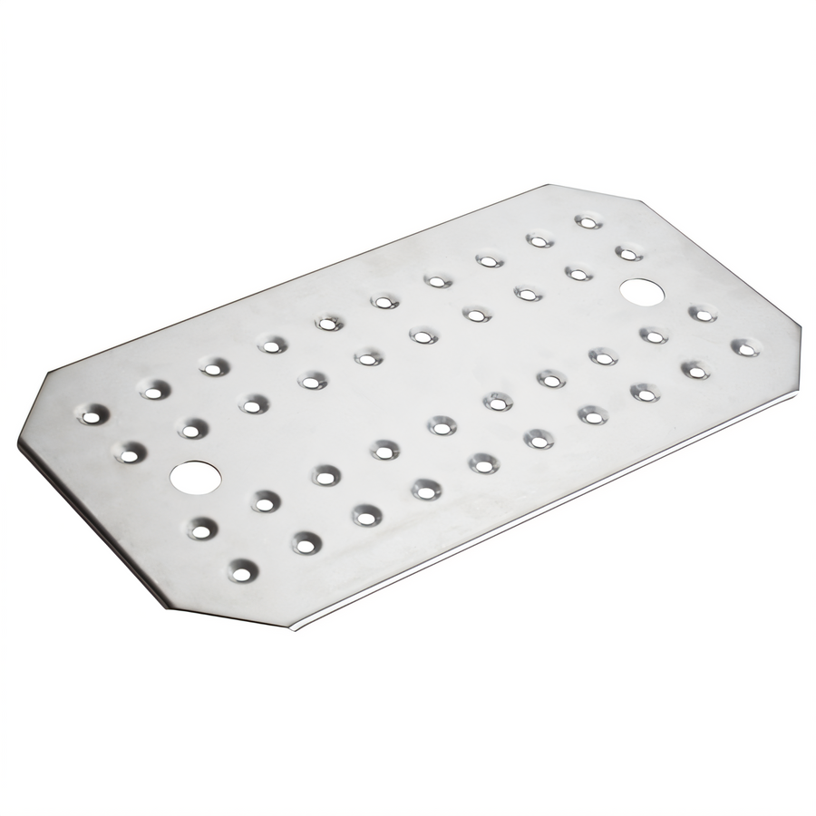 Product image #1 for Winco Full-Size 18/8 Stainless Steel False Bottom for Steam Pans