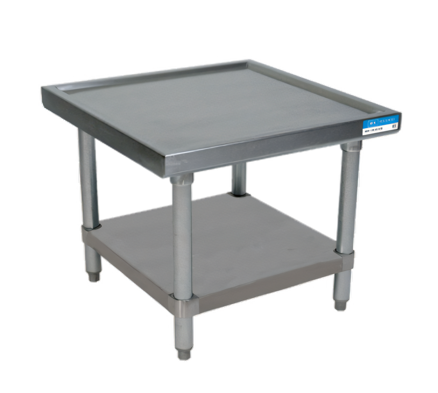 Product image #1 for BK Resources 36 x 30 x 20-Inch 14/304 Stainless Steel Machine Stand with Adjustable Undershelf