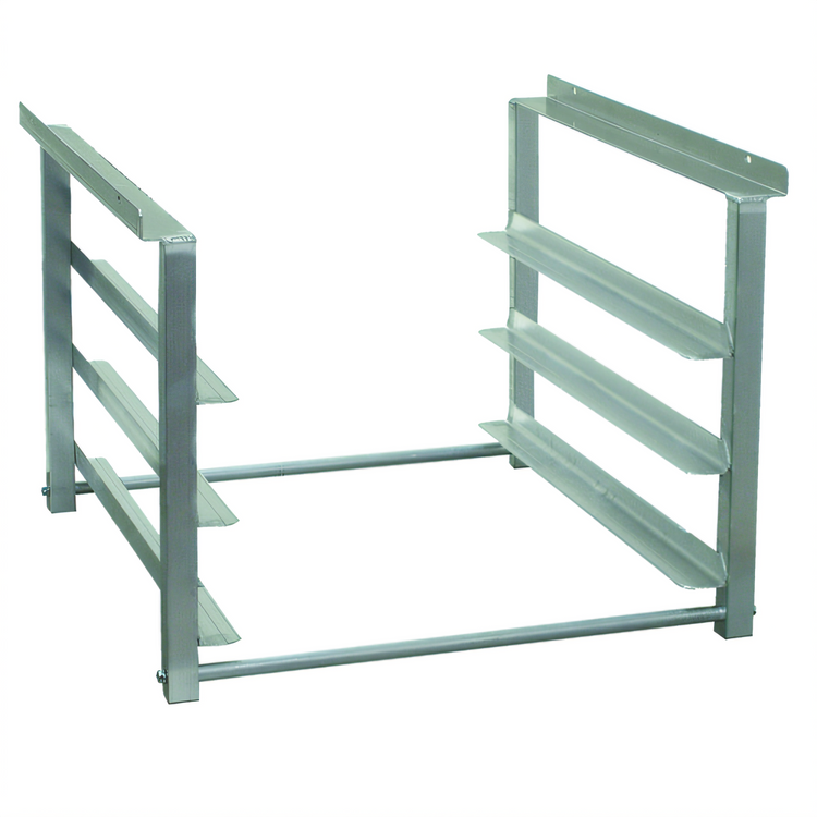 Product image #1 for Advance Tabco Under-Table Glass Rack Slides, Aluminum, 3 Slides, 36 Inch Minimum Table Length