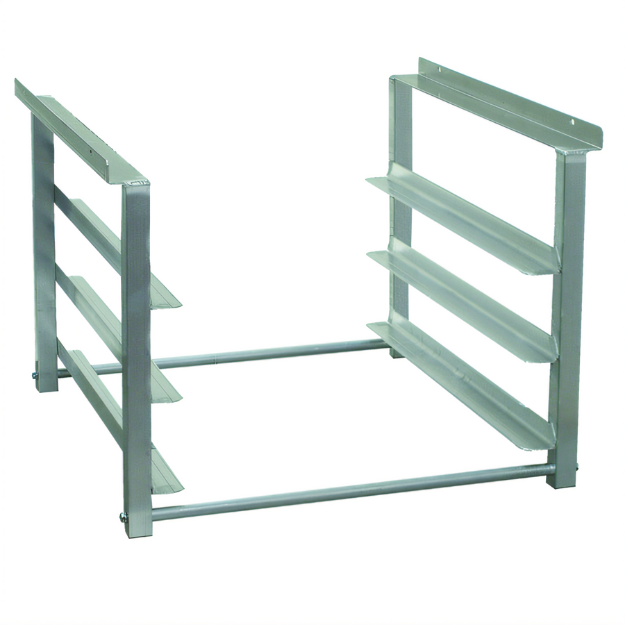 Product image #1 for Advance Tabco Under-Table Glass Rack Slides, Aluminum, 3 Slides, 36 Inch Minimum Table Length
