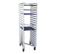 New Age Full-Size Mobile Z-Type Nesting Pan Rack for 20 Sheet Pans