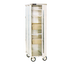 Thumbnail image #1 for Mobile Enclosed Full-Height Correctional Cabinet Pan Rack, Non-Insulated Aluminum, 38 Sheet Pan Capacity