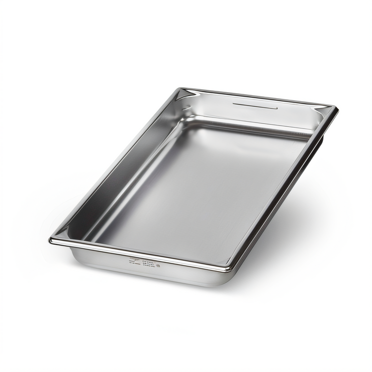 Product image #1 for Vollrath Super Pan V® Full-Size 2-1/2 Inch Deep 9.3 Qt Solid Stainless Steel Induction Pan