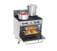 Comstock-Castle FK430 36-Inch Heavy Duty Gas Range with 4 Open Burners and Standard Oven