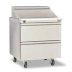 Thumbnail image #1 for Delfield Mega Top D4432NP-12M Single-Section Refrigerated Mega Top Prep Table, 2 Drawers, 12-Pan, 32-Inch Wide
