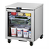 Thumbnail image #1 for True SPEC SERIES 1-Section Undercounter Glass Door Refrigerator, 27 5/8-Inch, Stainless Steel, R290
