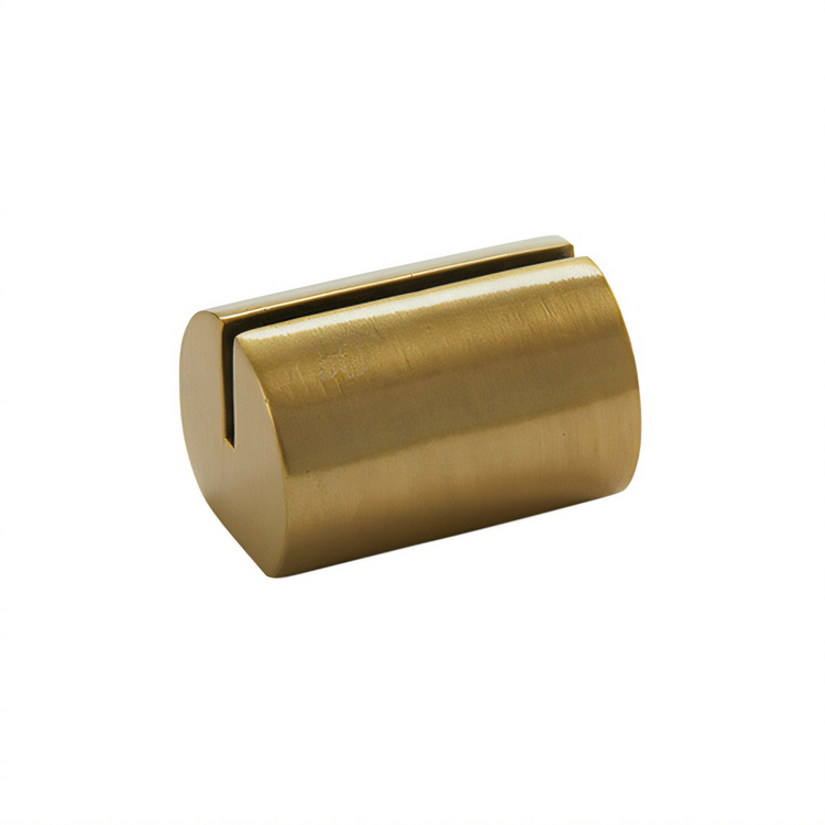 Product image #1 for American Metalcraft Gold Cast Aluminum Cylinder Tabletop Menu Card Holder