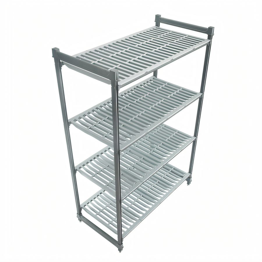 Product image #1 for Cambro CBU183672V4580 Camshelving® Basics Plus Stainless Steel Shelving