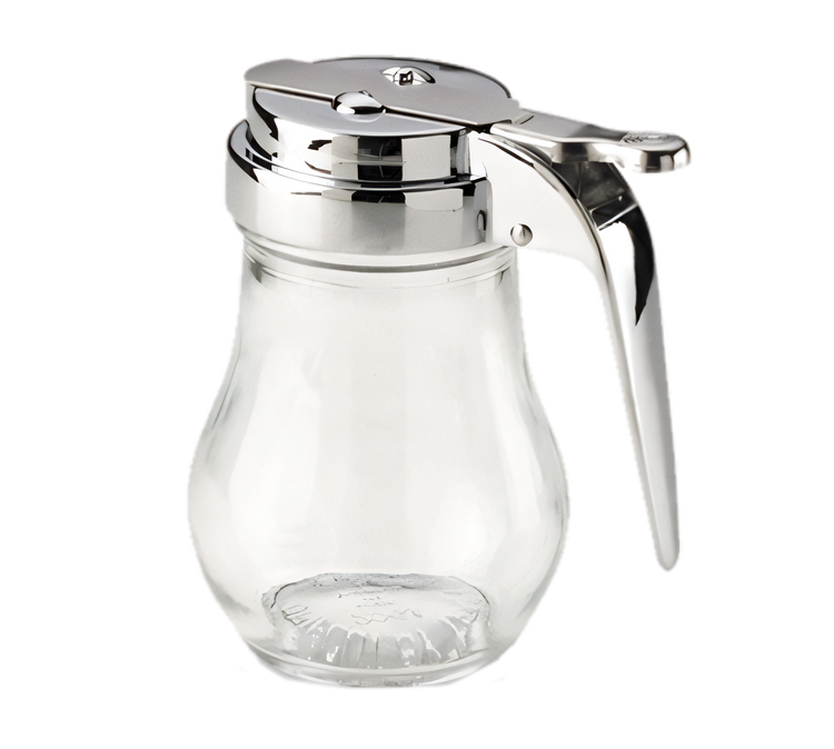 Product image #1 for Dripcut® 16 oz Clear Polycarbonate Replacement Syrup Server Jar