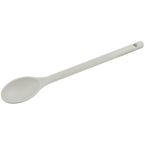Product image #1 for 12-Inch One-Piece High-Heat Nylon Serving Spoon, Off-White