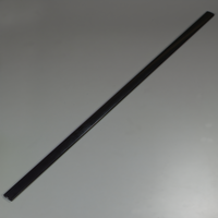 SixStar 6-Foot Black Ridge Channel for Food Bars
