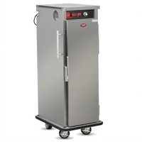 Mobile Insulated Heated Holding Cabinet, 16-Pan Capacity, Solid Door