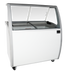 Thumbnail image #1 for 8-Tub Front-of-House Ice Cream or Gelato Dipping Cabinet Freezer, 53-Inch Wide, White, 115V