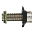 Thumbnail image #1 for Micro Matic USA 4333AS-304 Beer Dispenser Shank Assembly, 3-1/8 in, 304 Stainless Steel, with Coupling Nut, Sleeve, Snap-Ring, Lock Nut and Flange