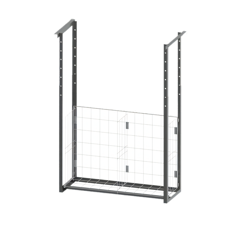 Product image #1 for John Boos Stainless Steel Ceiling-Mount Meat Boat Rack, 84 x 12 x 25 Inches