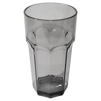 Louis 32 oz Smoke Faceted SAN Tumbler
