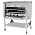 Thumbnail image #1 for Vulcan Chophouse VST4B Heavy Duty Gas Upright Broiler, 45-Inch Wide, 3-Burner, Open Stand