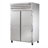 True SPEC SERIES Two-Section Reach-In Refrigerator with Solid Stainless Steel Doors