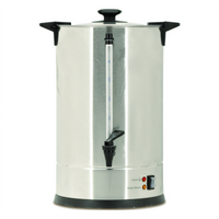 Omcan Commercial Coffee Percolator, 3.5 Gallon, 89 Cups/Hour, 1500W