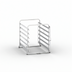 Thumbnail image #1 for RATIONAL 6-Half Size Mobile Oven Rack for iCombi Pro/Classic, 6-Pan Capacity