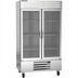 Thumbnail image #1 for Beverage-Air Vista® Series Two-Section Bottom-Mount Self-Contained Glass Door Reach-In Refrigerator, 44 Cu. Ft.