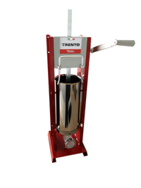 Trento 11 lb Vertical Manual Sausage Stuffer with 2-Speed Gear Drive